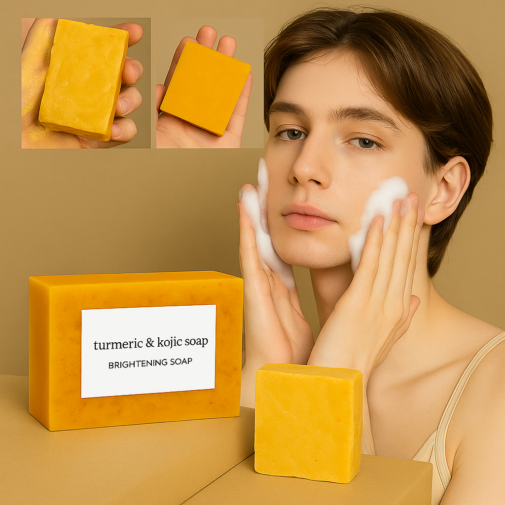 Turmeric Glow Soap Brightening Bars (3+ Bar Options)