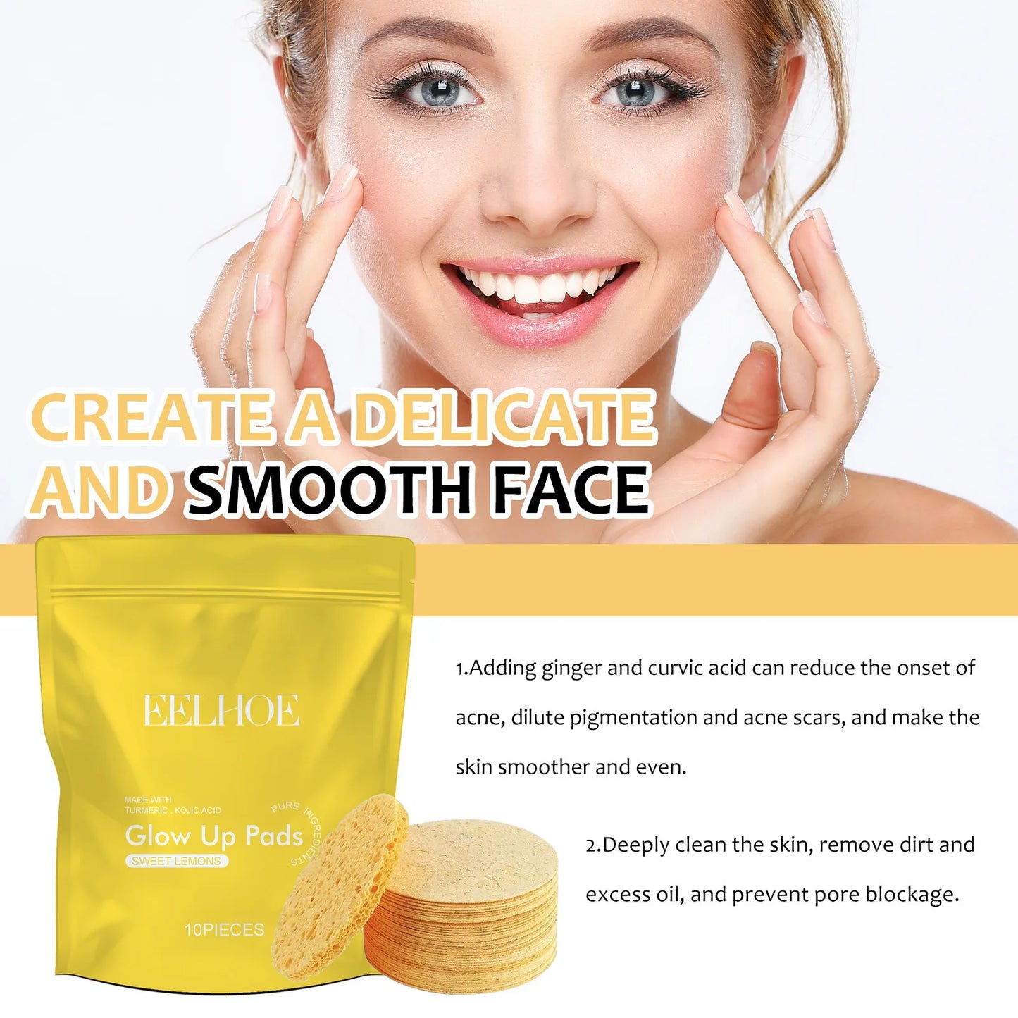 Turmeric Facial Cleansing Pad