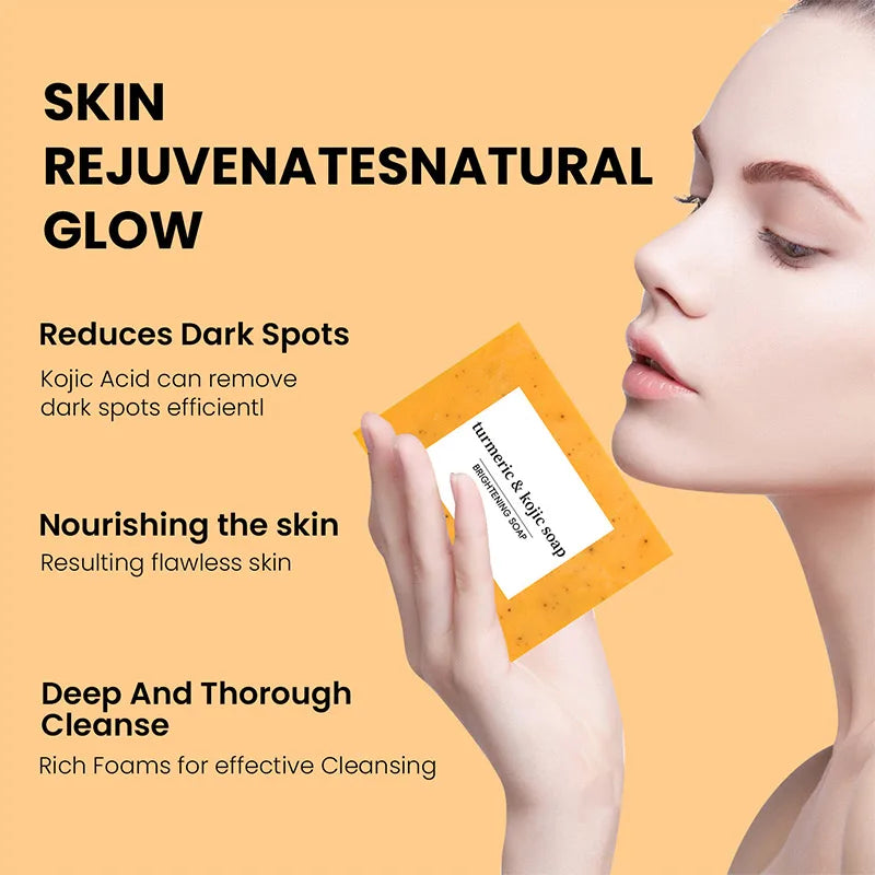 Turmeric Glow Soap Brightening Bars (3+ Bar Options)