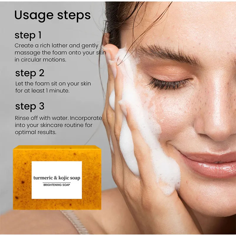 Turmeric Glow Soap Brightening Bars (3+ Bar Options)